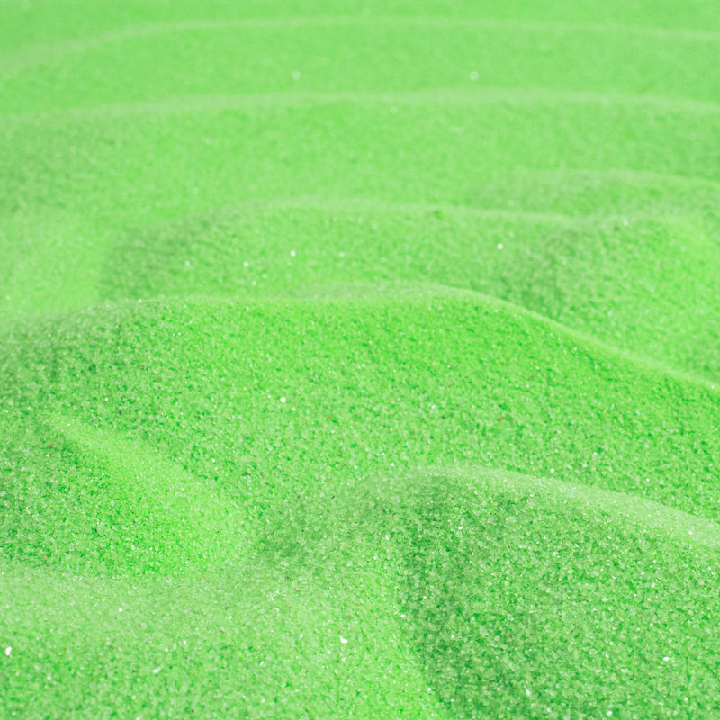 Colored Play Sand 25LB – Fluorescent Green
