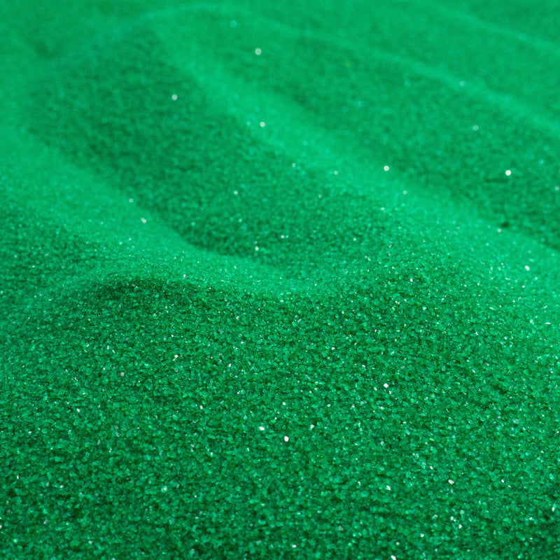Colored Play Sand 25Lb - Emerald Green