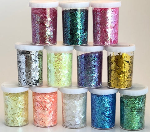 Classpack Glitter Flakes 12 x 100g