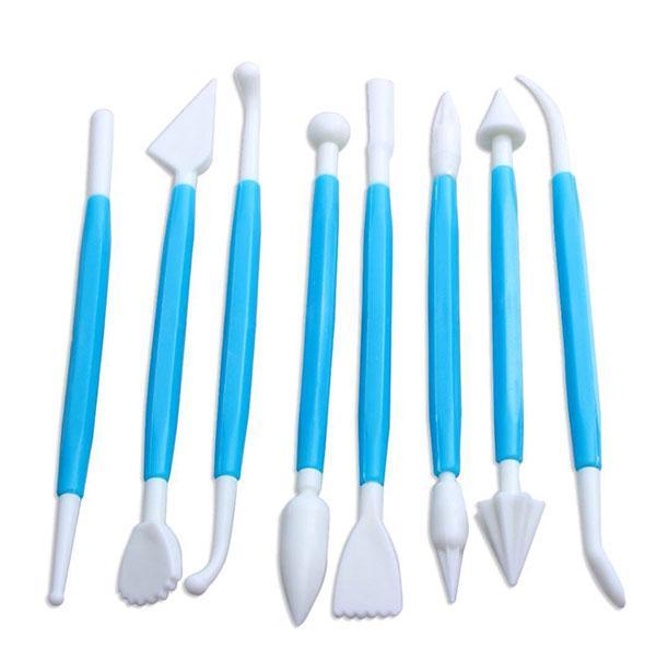 Clay Tools 8 pc - Blue