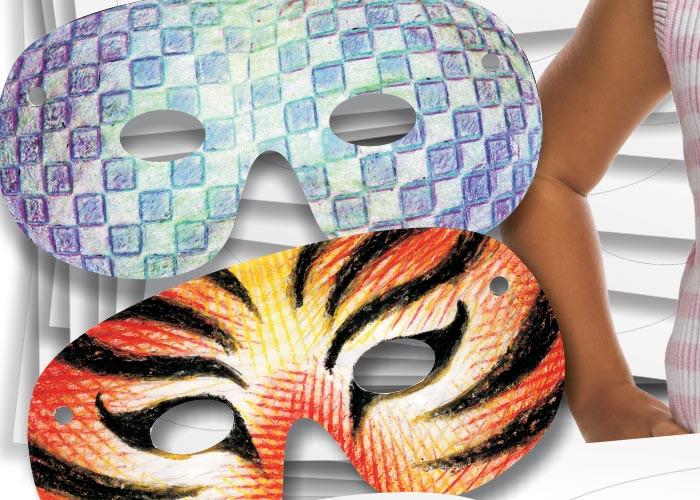 Color In Mask - 40 pc – Educational Toy Outlet