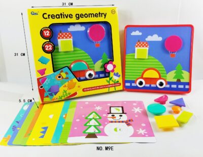 Creative Geometry - 12 Pictures, 22 Buttons – Educational Toy Outlet