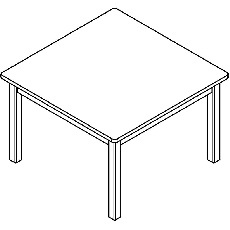 Square Wooden Table 30