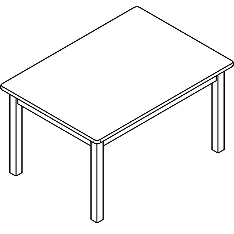 Rectangle Wooden Table 36