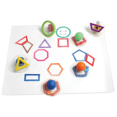 Shape Stamps With Handles - 10 pc