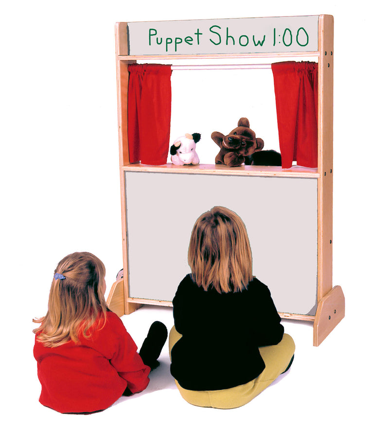 Puppet Stage & Store With Markerboard