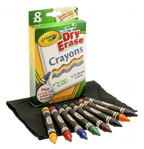 Dry Erase Crayons - 8 pc