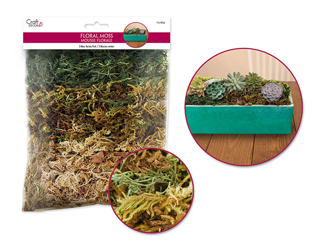 Florale Moss Variety Pack - 60g