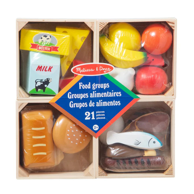 Food Groups - Wooden Play Food