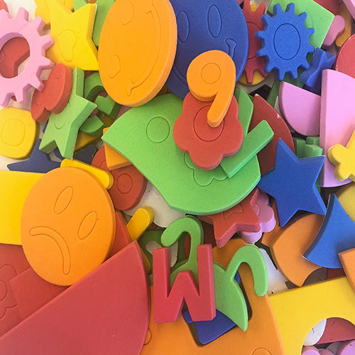 Jerry's Foam Shapes, Letters & Numbers - 454g/1lbs