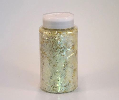 Glitter Flakes 454g - Yellow