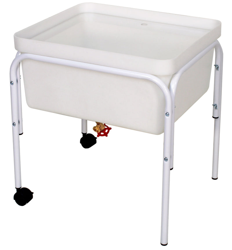 Small Sand & Water Table With Metal Frame