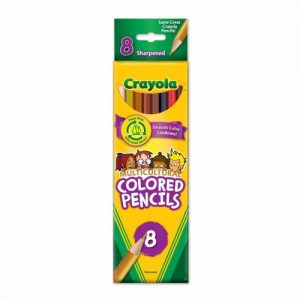 Multicultural Color Pencils - 8 pc