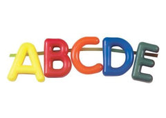 Manuscript Letter Beads 288/pkg