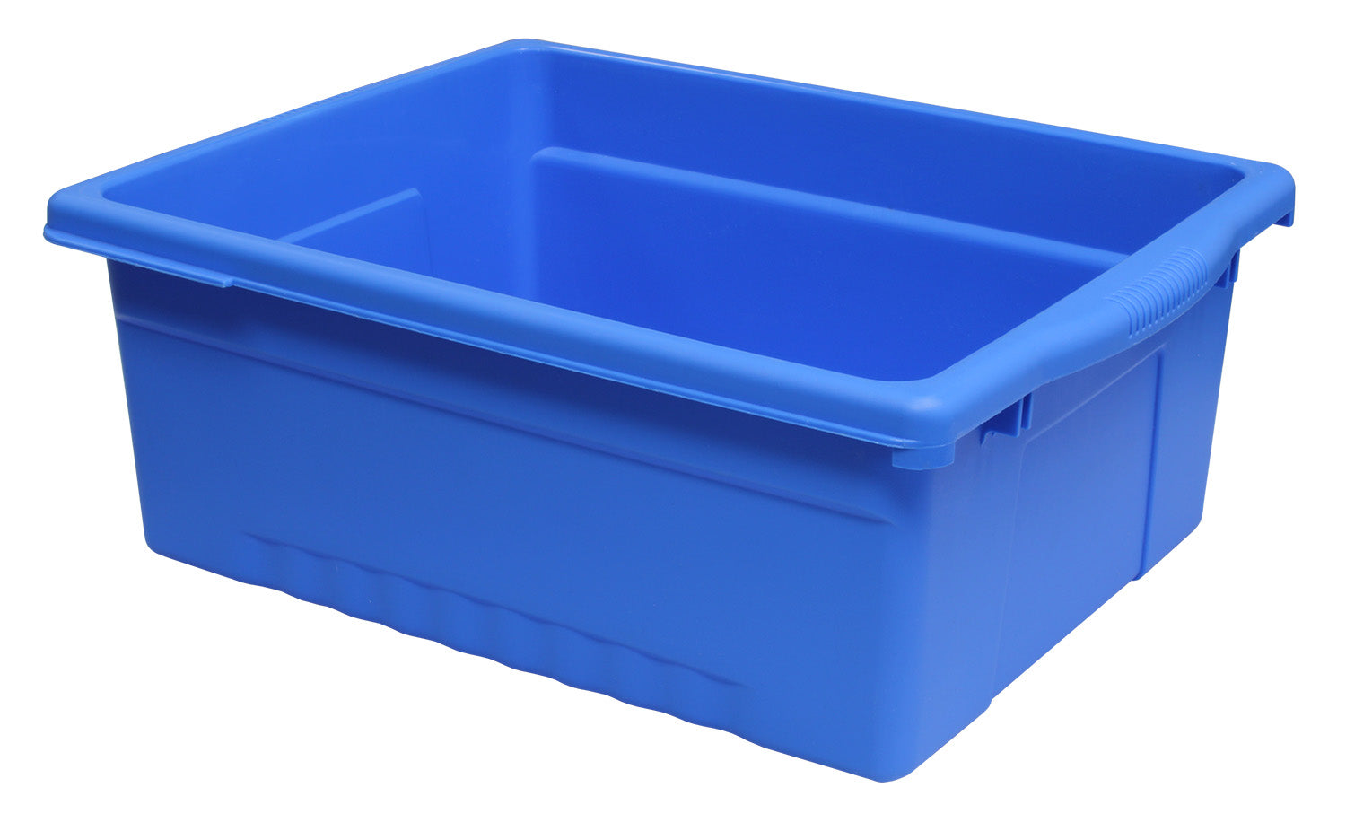 Large Blue Plastic Bin