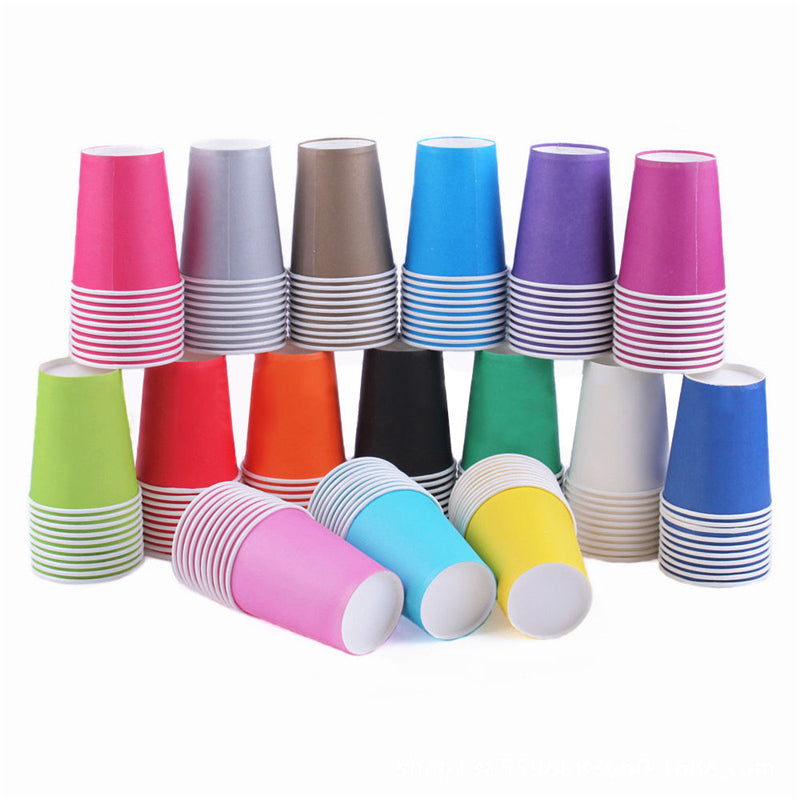 Paper Cups Black - 10 pc