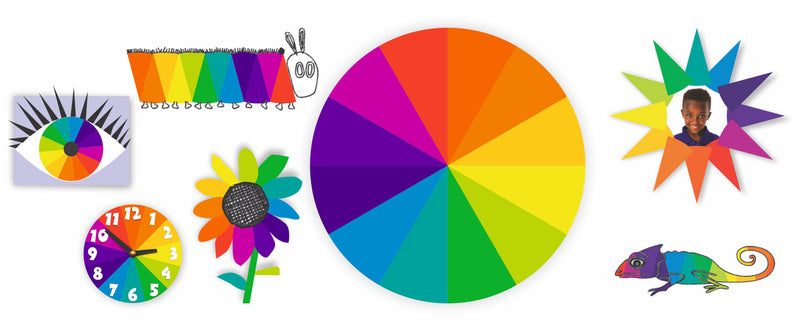 Color Wheel Mosaics - 576 pc