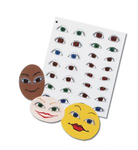 Peel & Stick Eyes Large 150/pkg