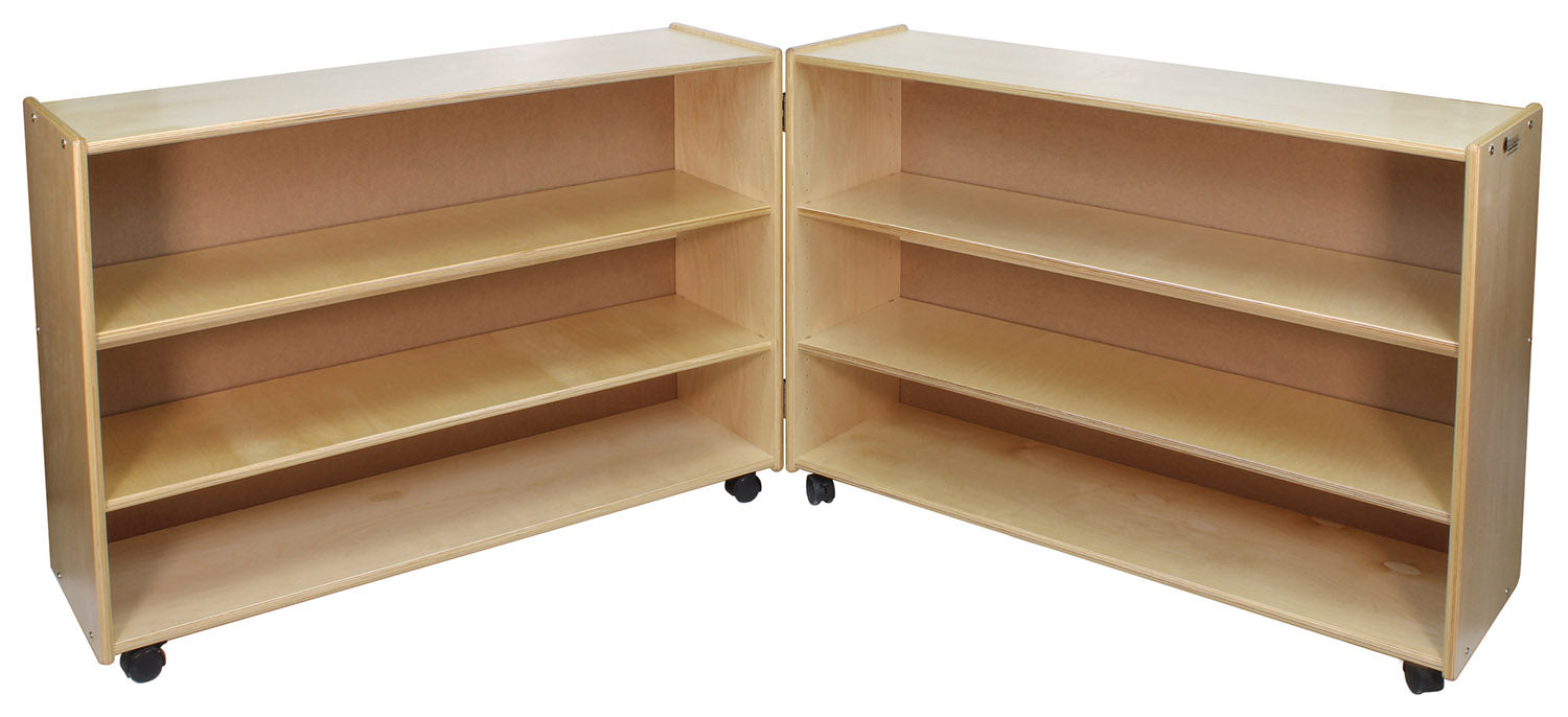 Adjustable 2 Shelf Storage - Tall Deep Hinged Units
