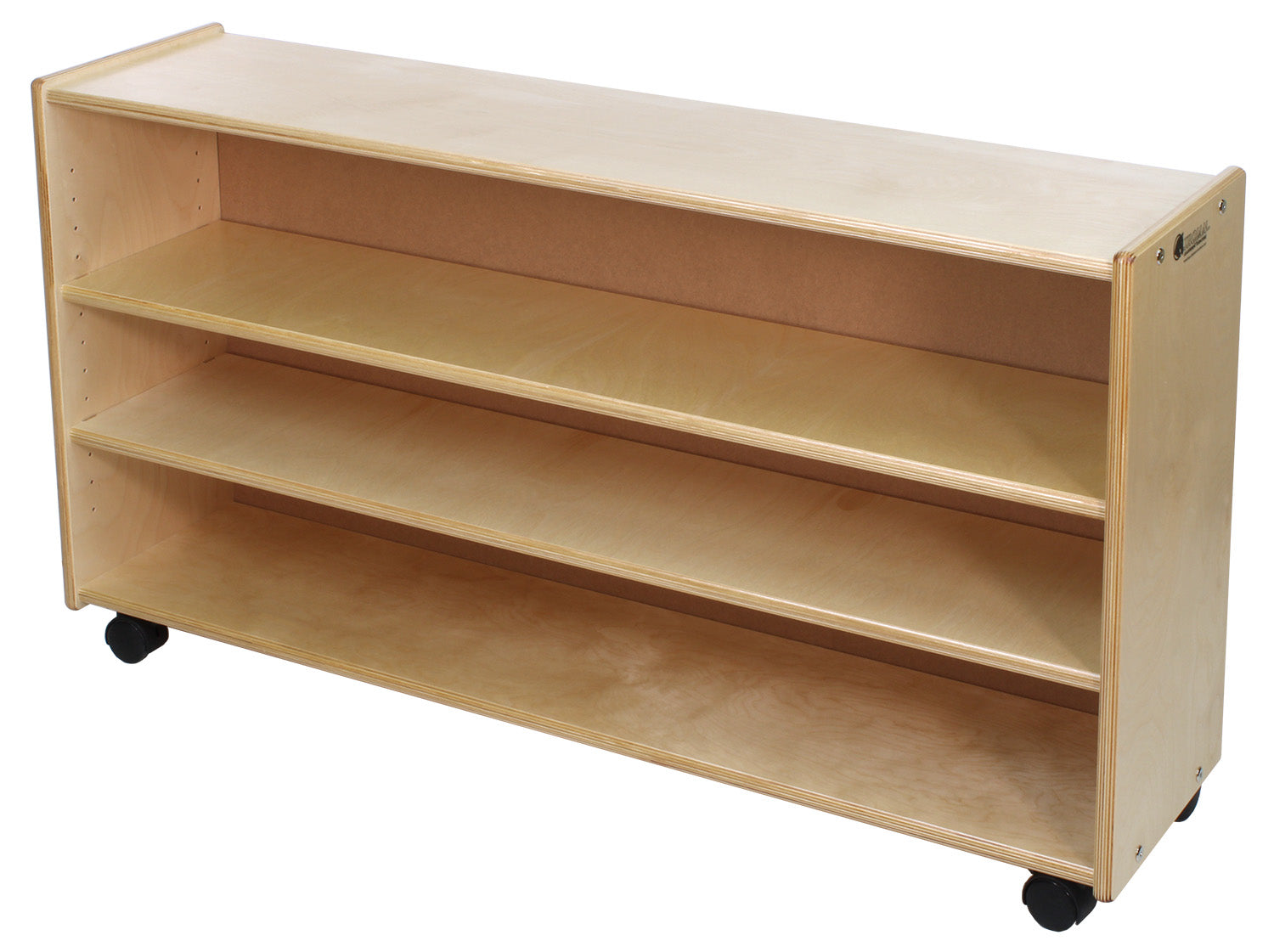Adjustable 2 Shelf Storage - Low Narrow