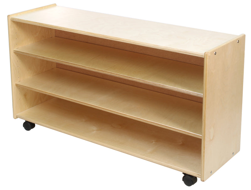 Adjustable 2 Shelf Storage - Low Deep