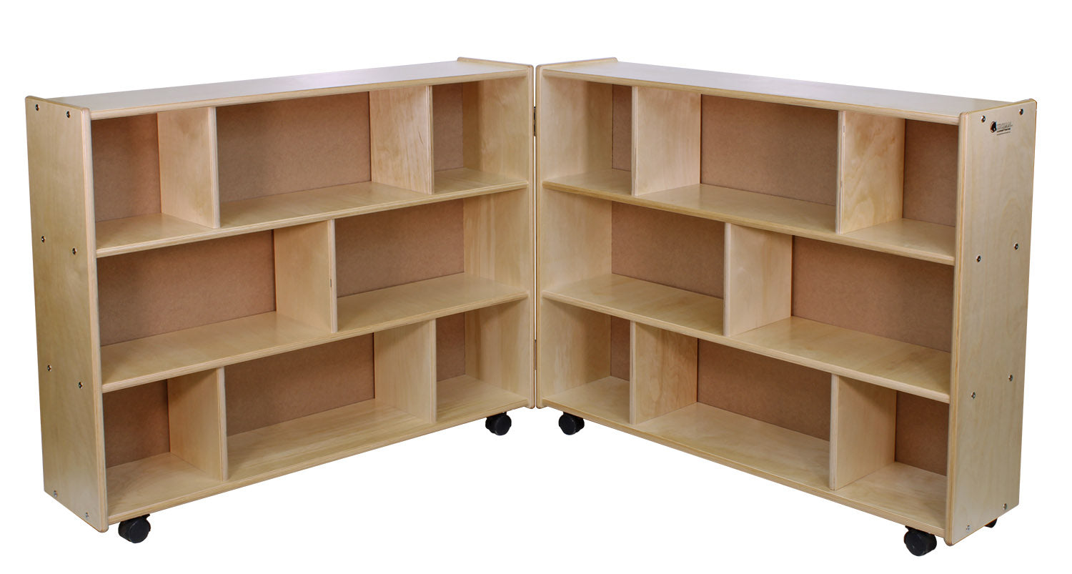 Block Shelf Storage - Tall Narrow Hinged Units