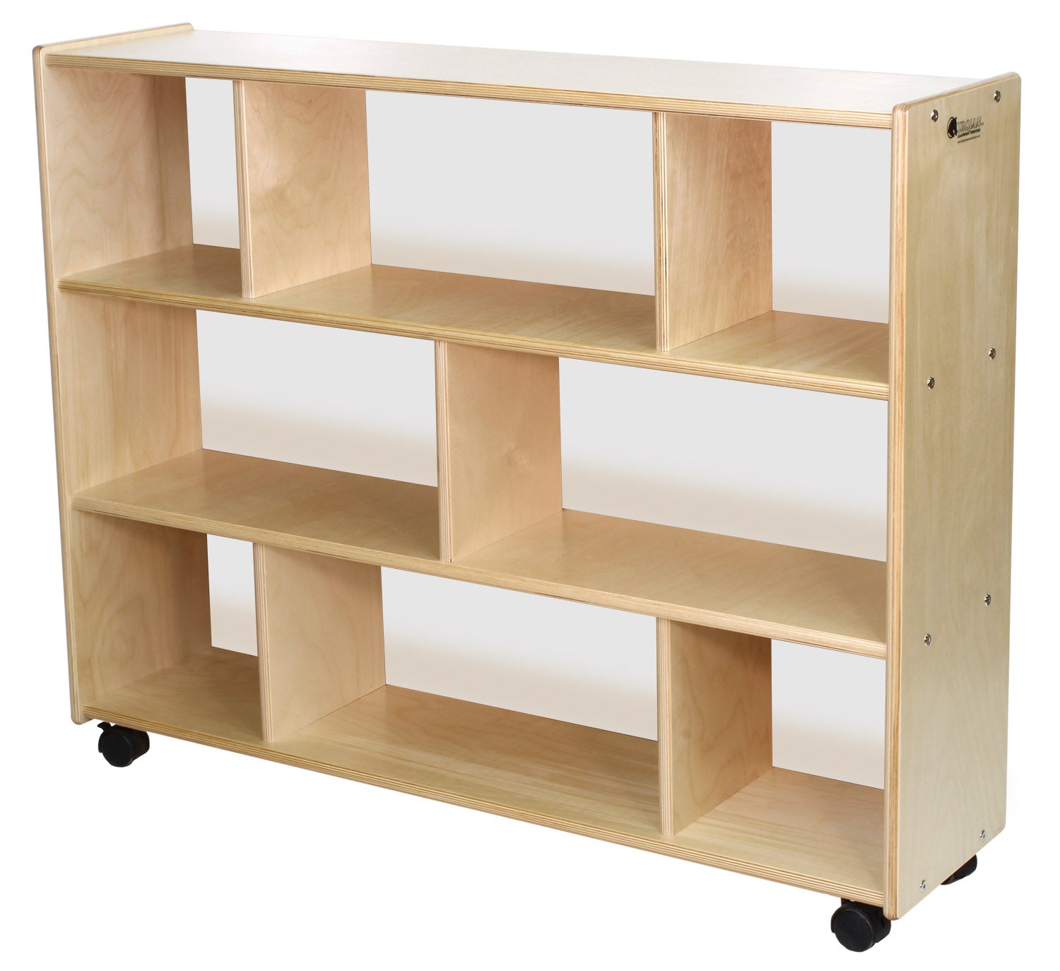 Shelf Building Blocks Block Shelf Unit - Tall Narrow With Acrylic Back – Educational Toy Outlet