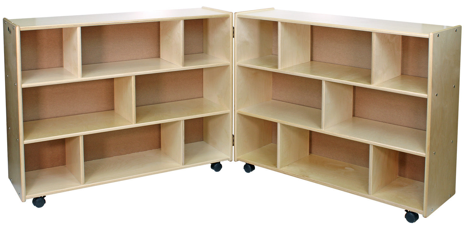 Shelf Objects Blocks Block Shelf Storage - Tall Deep Hinged Units – Educational Toy Outlet