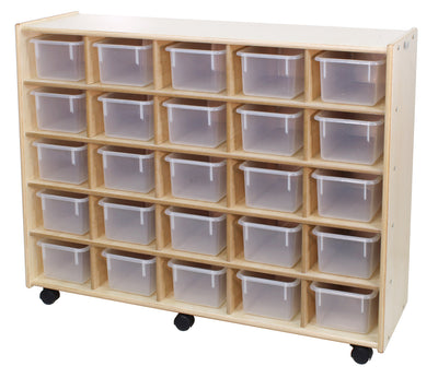 25 Small Bin Storage Unit (Bins Sold Separately)