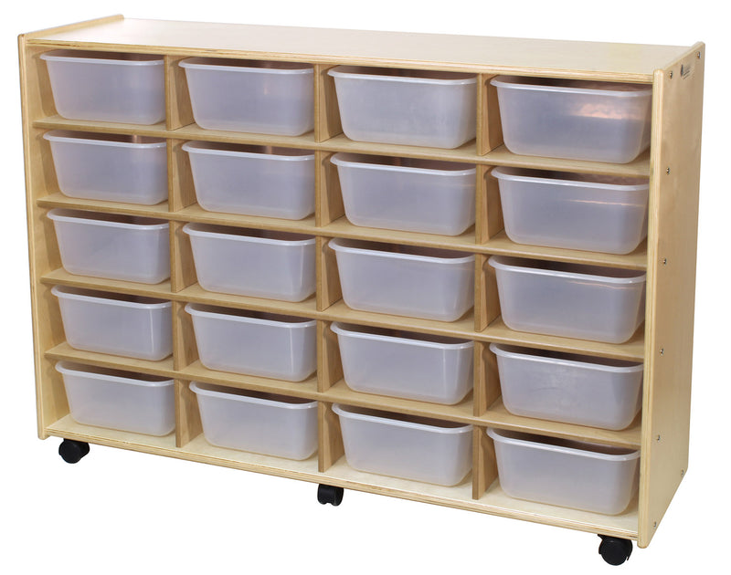 20 Cubby Storage Unit (Bins Sold Separately)