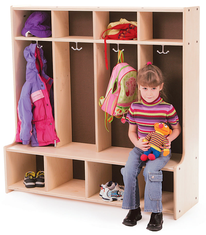 Coat Cubby - 4 Section