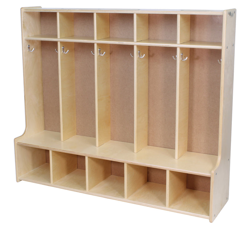 Coat Cubby - 5 Section
