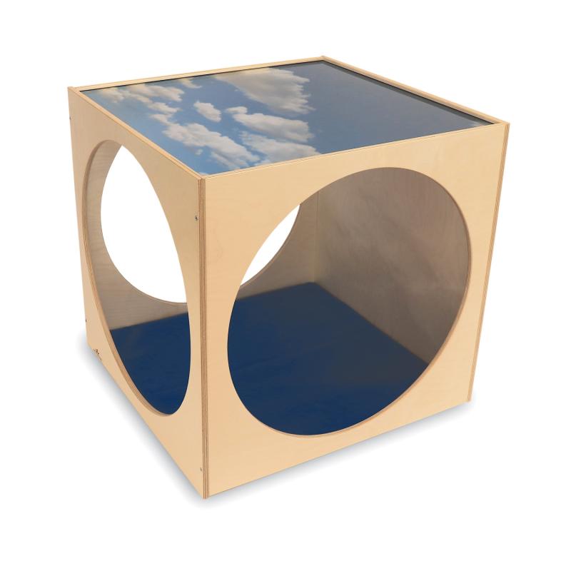 Acrylic Sky Top Playhouse Cube With Floor Mat