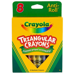 Triangular Crayons - 8 pc