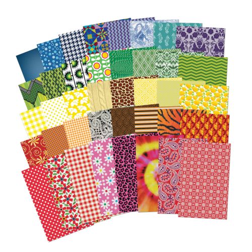 All Kinds of Fabric Paper 200/pkg