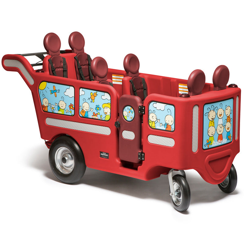 Espresso Buggy Stroller (6 Passenger) - Red