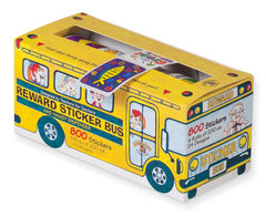 Reward Stickers & Dispenser - School Bus - 800 pc
