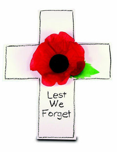 Remembrance Day Poppies - 50 pc