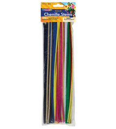 Pipe Cleaners Assorted Colors - 4mm X 12" - 100 pc