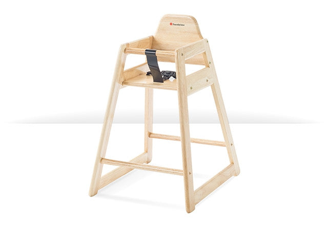 Neatseat Food Service Wood High Chair - Natural