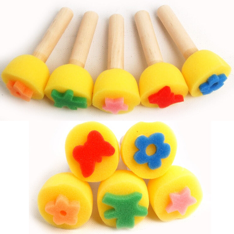 Sponge Stamp Set 6 Pc Educational Toy Outlet sponge-stamp-set-6-pc-educational-toy-outlet